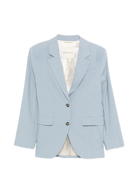  Gant Button Single-breasted Blazer - Blue 