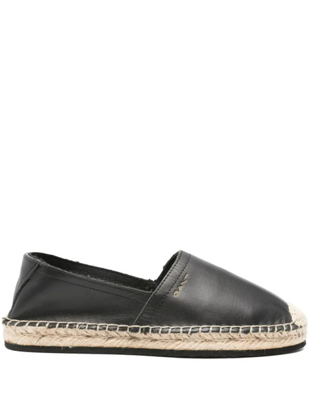  Gant Contrast-heel Espadrilles - Black 