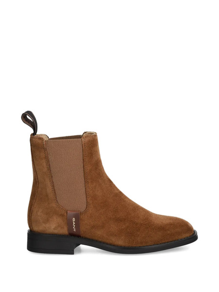  Gant Fayy Elasticated Suede Boots - Brown 