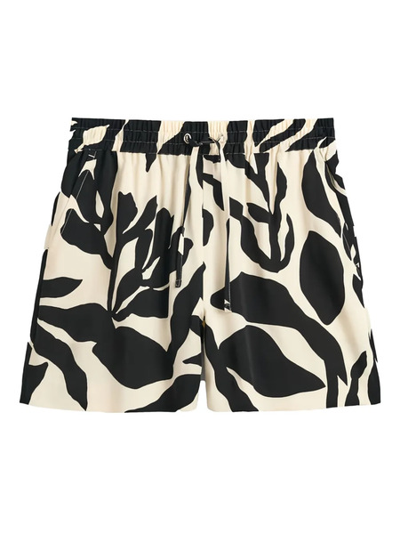  Gant Floral-print Drawstring Shorts - Neutrals 