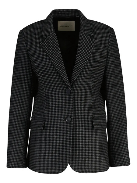  Gant Houndstooth Blazer - Grey 