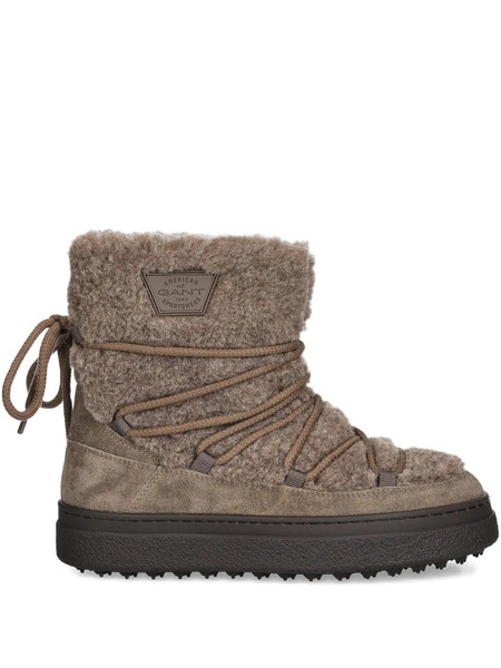  Gant Lace-up Ankle Boots - Brown 
