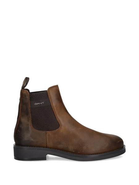  Gant Logo-print Chelsea Boots - Brown 