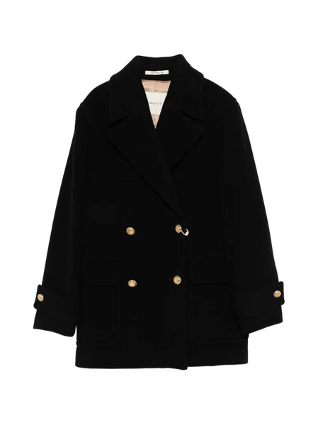  Gant Notch-lapels Peacoat - Black 