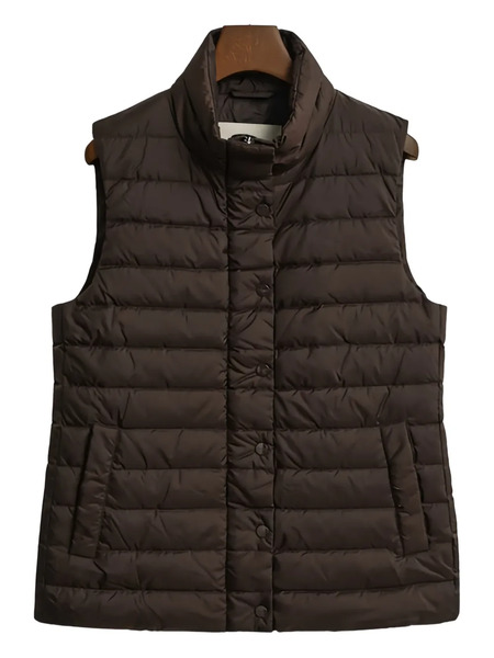  Gant Quilted Jacket - Brown 