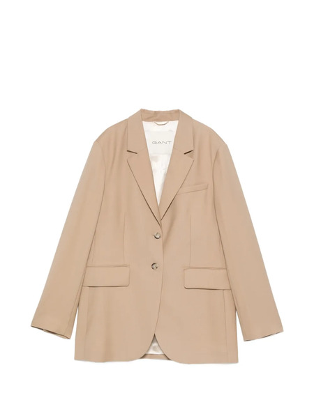  Gant Single-breasted Blazer - Neutrals 