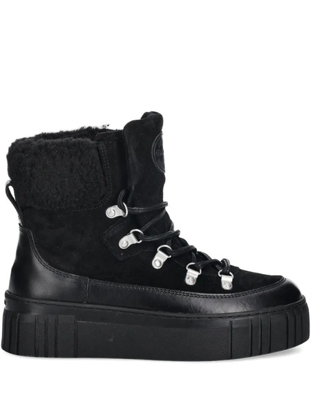  Gant Snowmont Lace-up Platform Ankle Boots - Black 