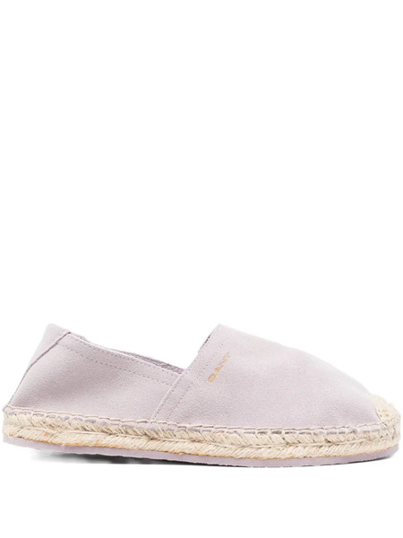  Gant Suede Flat Espadrilles - Purple 