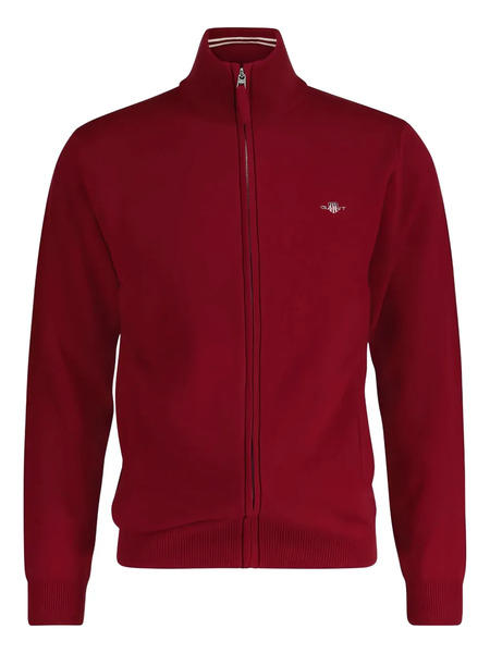  Gant Zip-fastening Wool Sweatshirt - Red 
