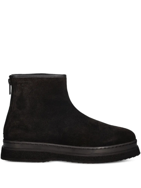  Gant Zip Suede Boots - Brown 