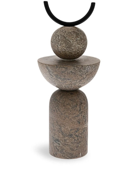  Gardeco Constantin Totem 1 Stone Sculpture - Neutrals 