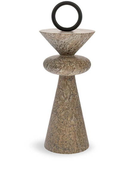  Gardeco Constantin Totem 2 Stone Sculpture - Neutrals 