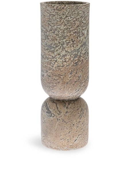  Gardeco Totem 2 Stone Vase - Neutrals 