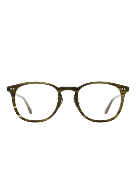  Garrett Leight Kinney Round-frame Glasses - Green 