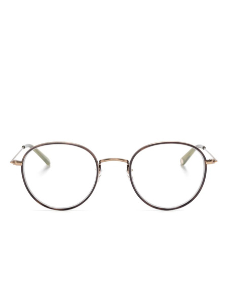  Garrett Leight Round-frame Glasses - Brown 
