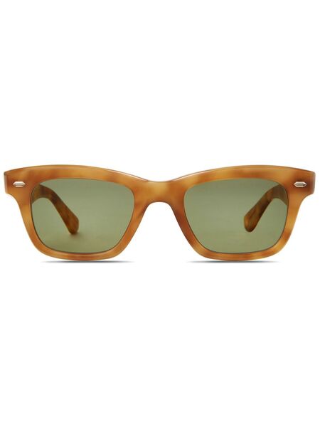  Garrett Leight Square-frame Sunglasses - Brown 