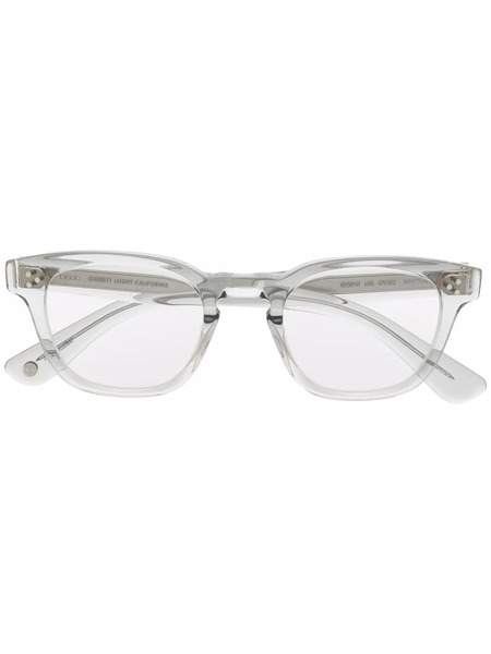  Garrett Leight Transparent-frame Glasses - Neutrals 