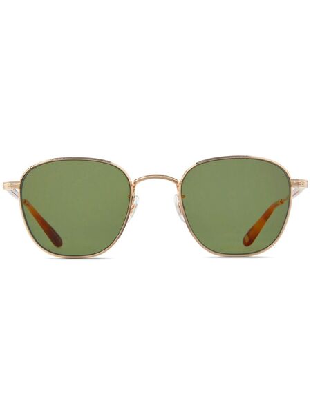  Garrett Leight World Sun Sunglasses - Gold 