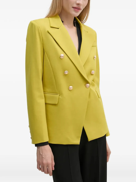  Gaudi Button-embellished Blazer - Yellow 