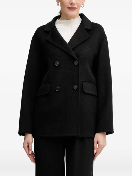  Gaudi Double-breasted Coat - Black 