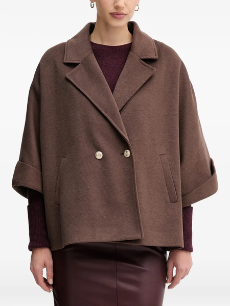  Gaudi Double-breasted Coat - Brown 