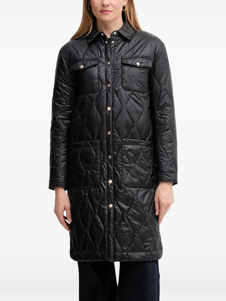  Gaudi Quilted Buttoned Jacket - Black 