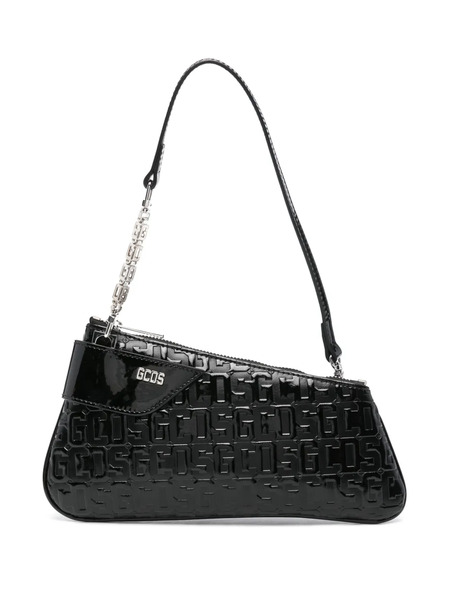  Gcds Comma Notte Monogram Shoulder Bag - Black 