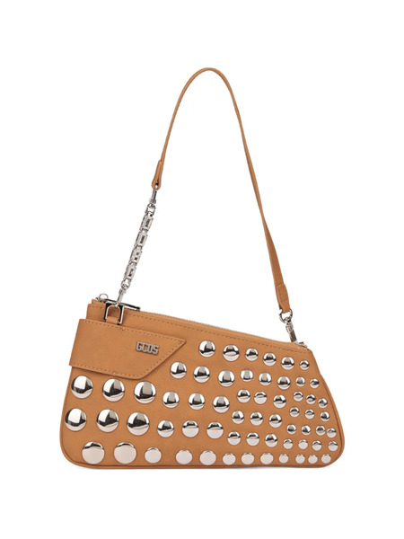 Gcds Comma Notte Shoulder Bag - Brown 