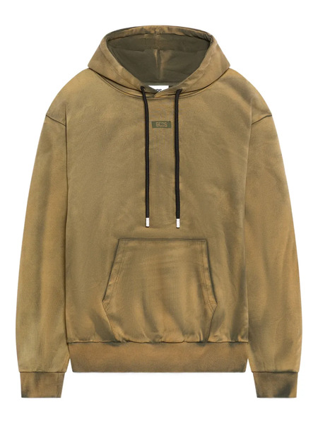  Gcds Cotton Drawstring Hoodie - Green 