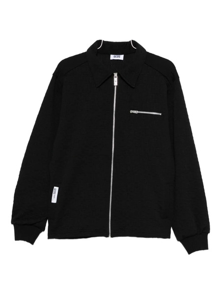  Gcds Cotton Zip-up Jacket - Black 
