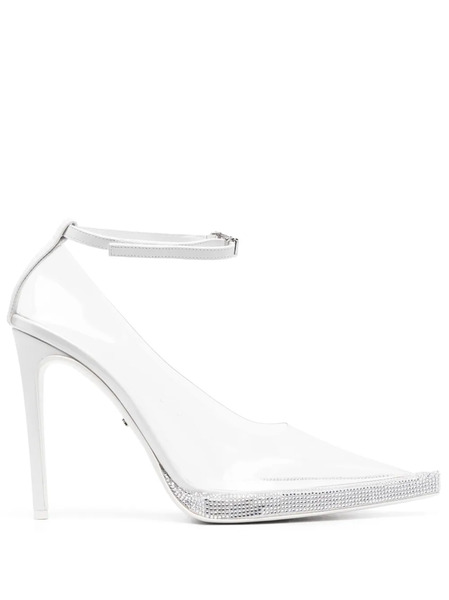  Gcds Crystal-embellished Pumps - White 
