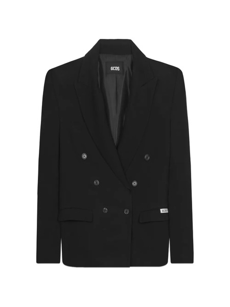  Gcds Double-breasted Blazer - Black 