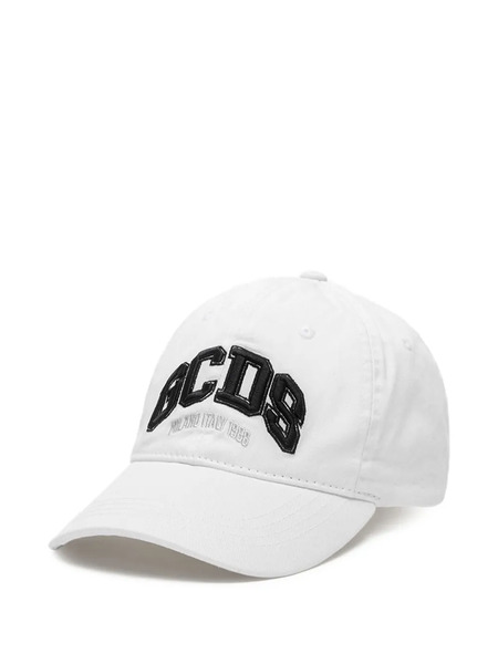  Gcds Logo-embroidered Baseball Cap - White 
