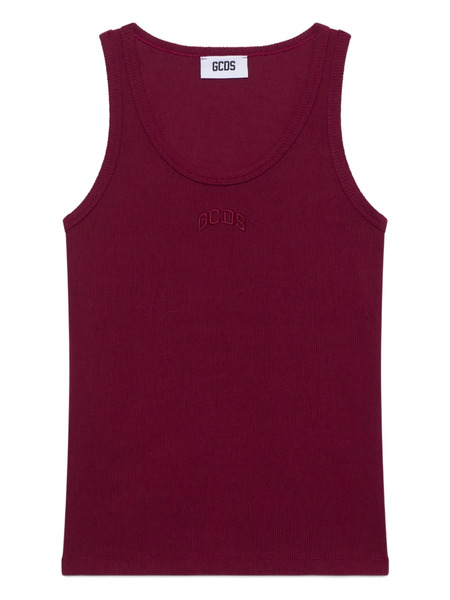  Gcds Logo-embroidered Tank Top 