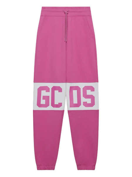  Gcds Logo-print Track Pants - Pink 