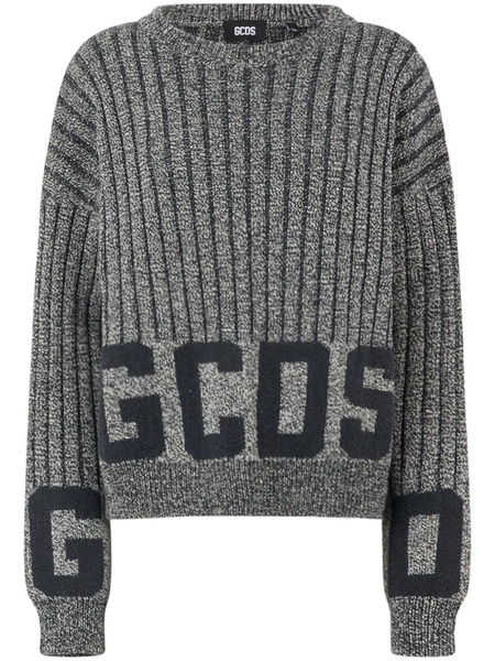  Gcds Logo Sweater - Grey 