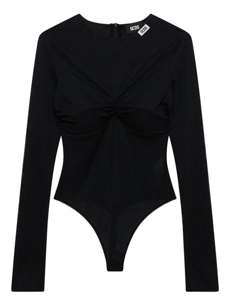  Gcds Long-sleeved Bodysuit - Black 