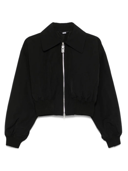  Gcds Lounge-logo Bomber Jacket - Black 