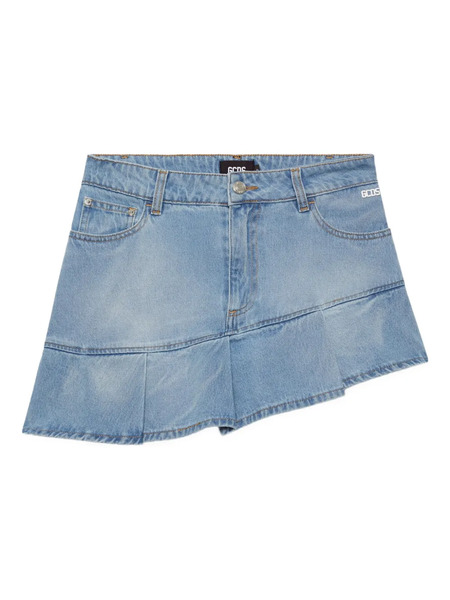  Gcds Pleated Miniskirt - Blue 