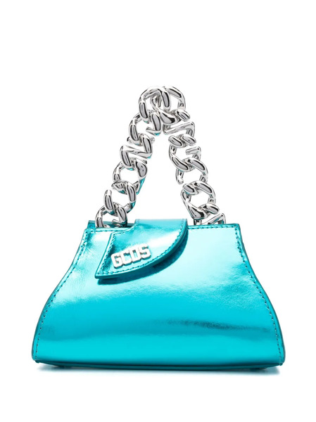  Gcds Small Comma Transpallic Tote Bag - Blue 