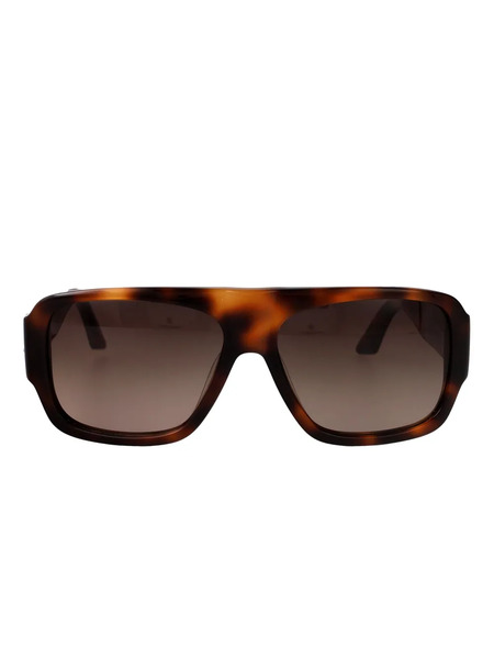  Gcds Square-frame Sunglasses - Brown 
