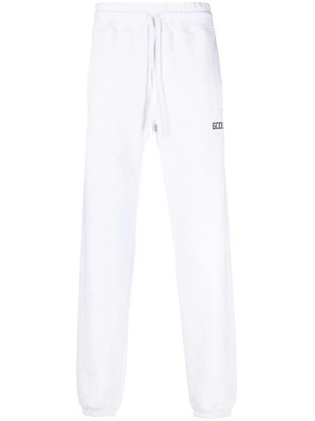  Gcds Tapered-leg Drawstring Trousers - White 