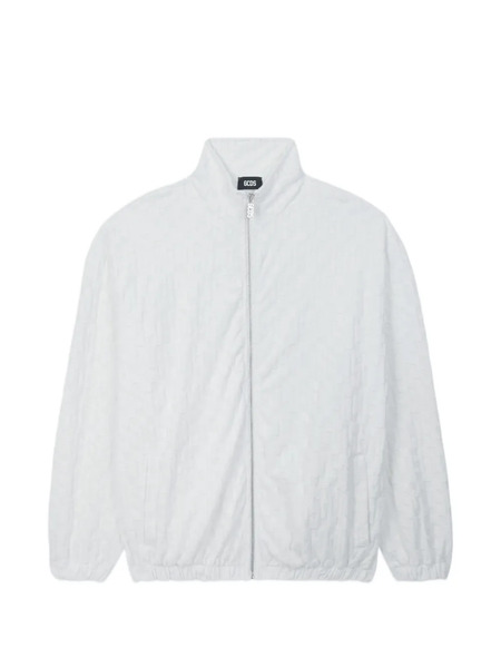  Gcds Terry Monogram Zip-up Jacket - White 