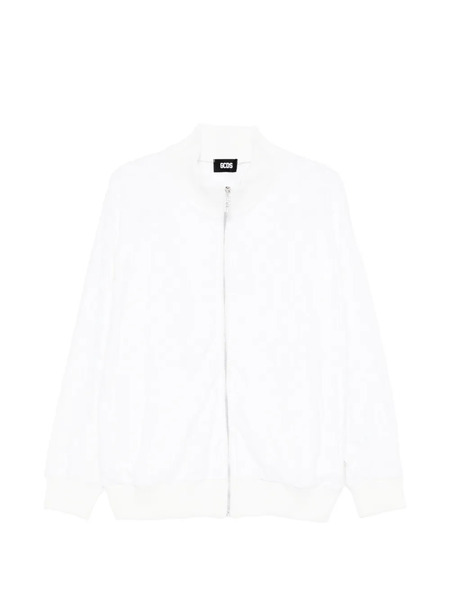  Gcds Textured Zip-fastening Jacket - White 