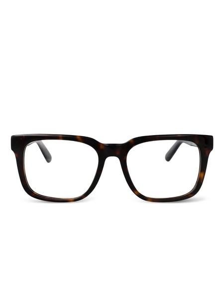  Gcds Tortoiseshell Logo Glasses - Brown 