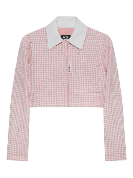  Gcds Tweed Jacket - Pink 