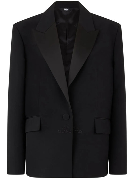  Gcds V-neck Blazer - Black 