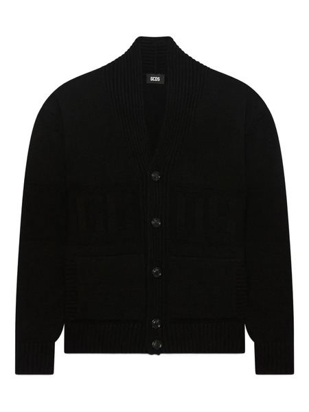  Gcds V-neck Cardigan - Black 