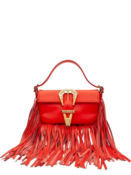  Gedebe Mini Habibi Fringed Bag - Red 