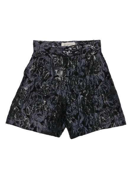  Gemy Maalouf Floral-pattern Shorts - Blue 